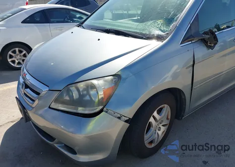 2007 Honda Odyssey Ex z USA, uszkodzony, nr VIN 5FNRL38407B047497